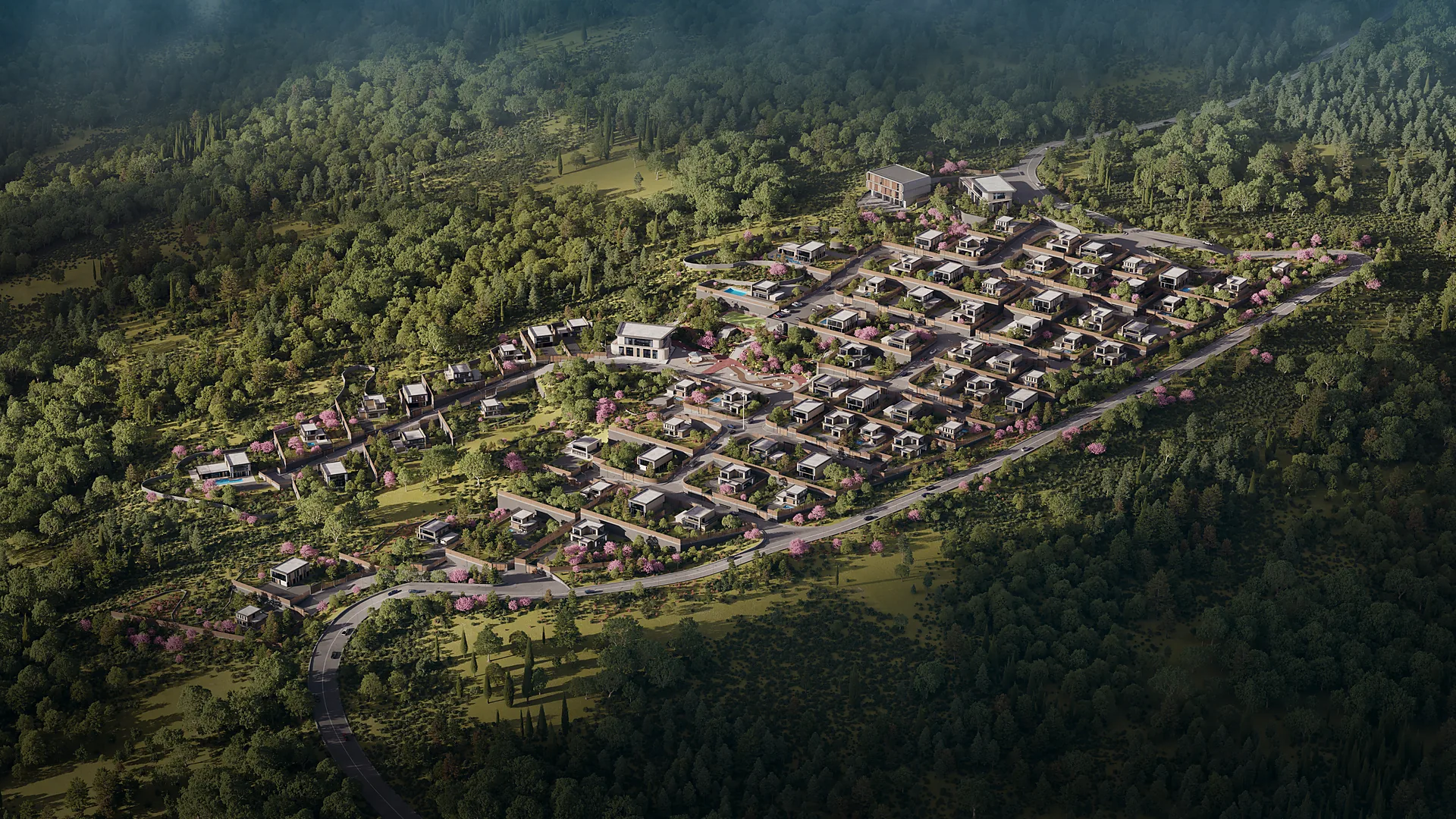 Lisi City View, რენდერი